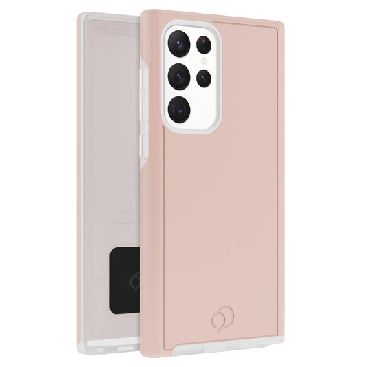Funda Nimbus9 Cirrus 2 para Galaxy S22 Ultra - Rosa transparente