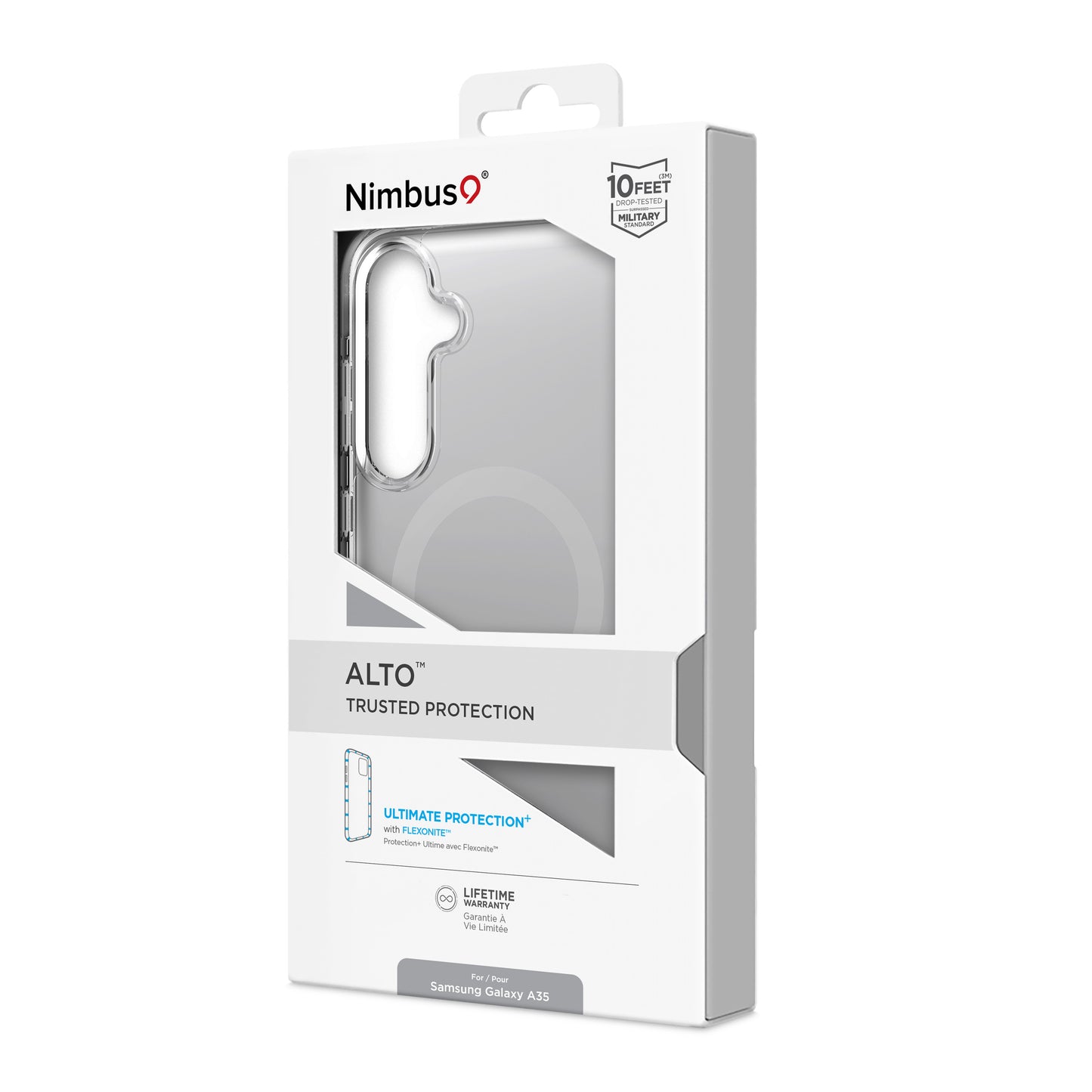 Coque Nimbus9 Alto 2 pour Galaxy A35 - Transparente