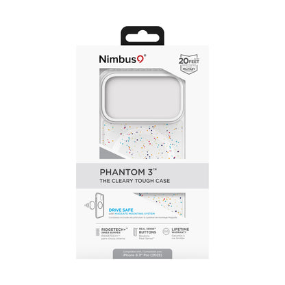 Nimbus9 Phantom 3 iPhone 17 Pro MagSafe Case - Confetti