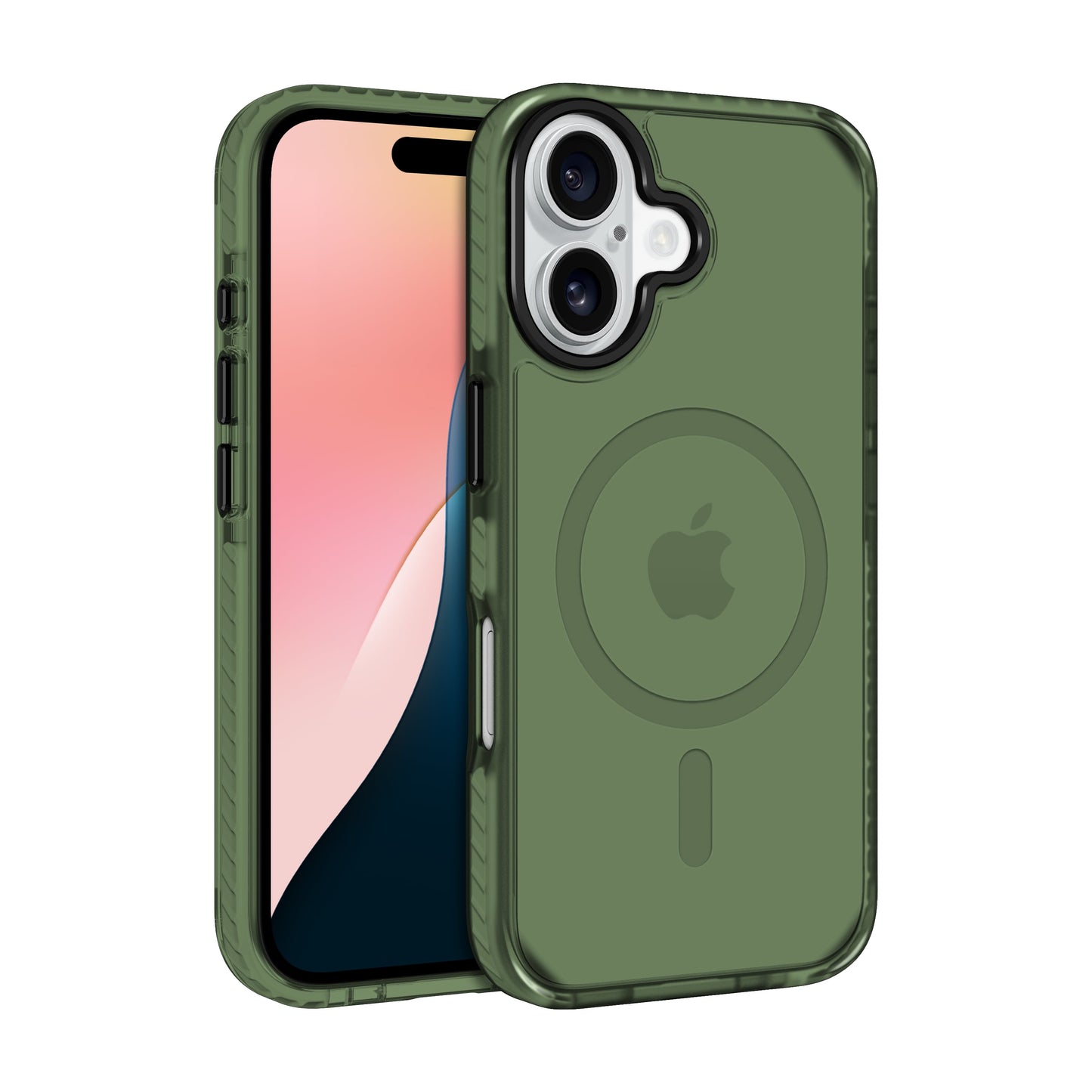 Funda MagSafe Nimbus9 Phantom 3 para iPhone 16 - Verde