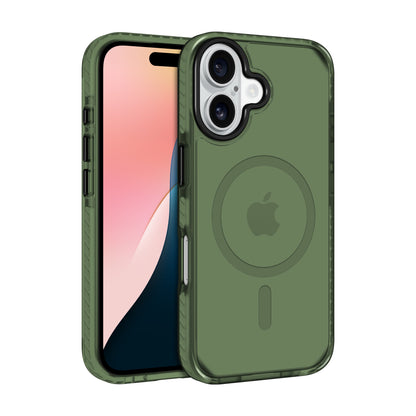 Funda MagSafe Nimbus9 Phantom 3 para iPhone 16 - Verde