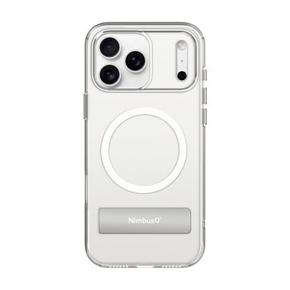 Nimbus9 Aero MagSafe Case for iPhone 17 Pro Max with Built-In Kickstand - Clear