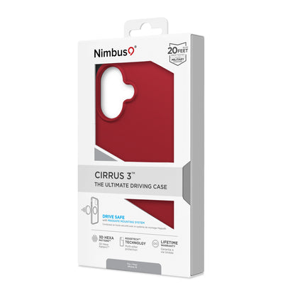 Nimbus9 Cirrus 3 iPhone 16 MagSafe Case - Crimson