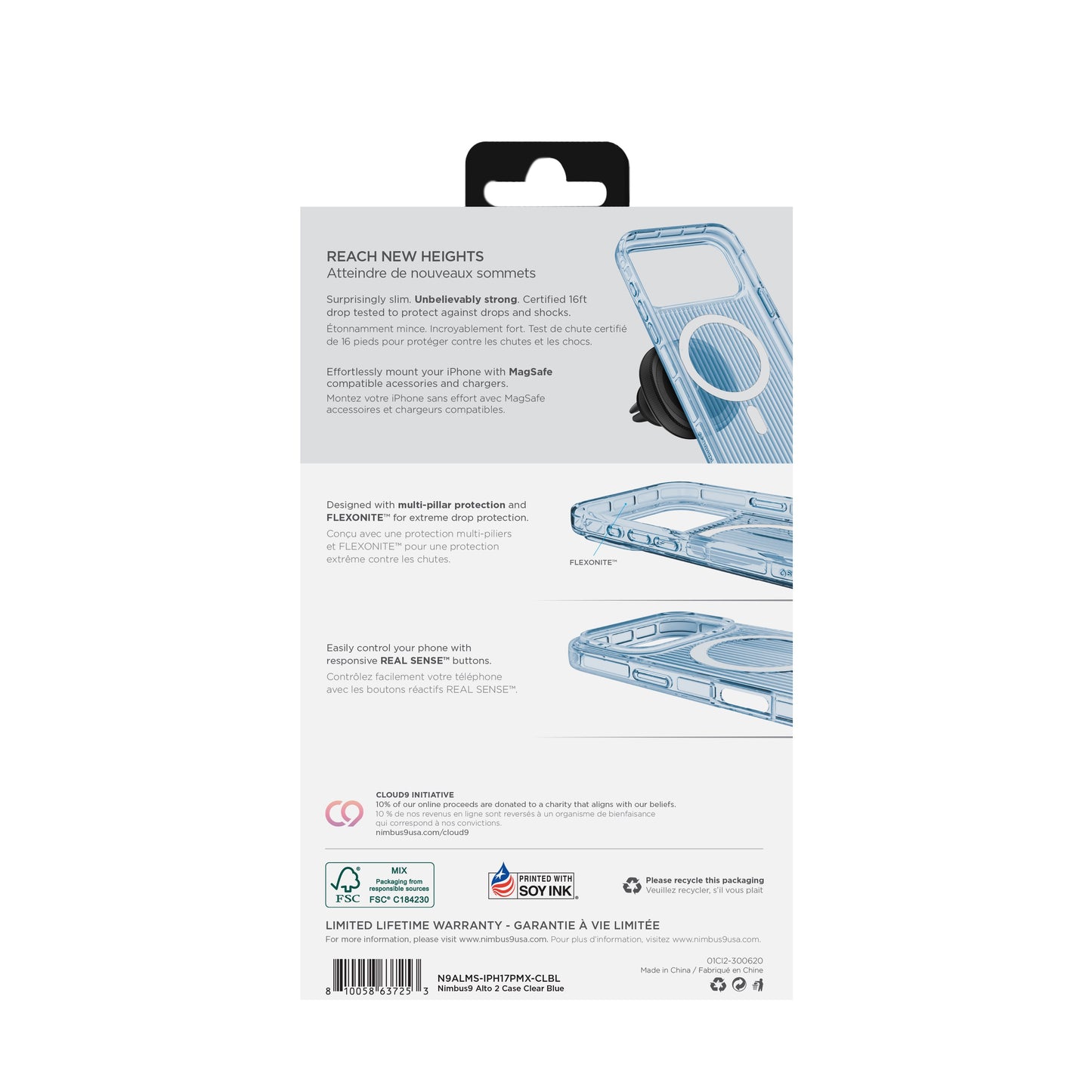 Nimbus9 Alto 2 iPhone 17 Pro Max MagSafe Case