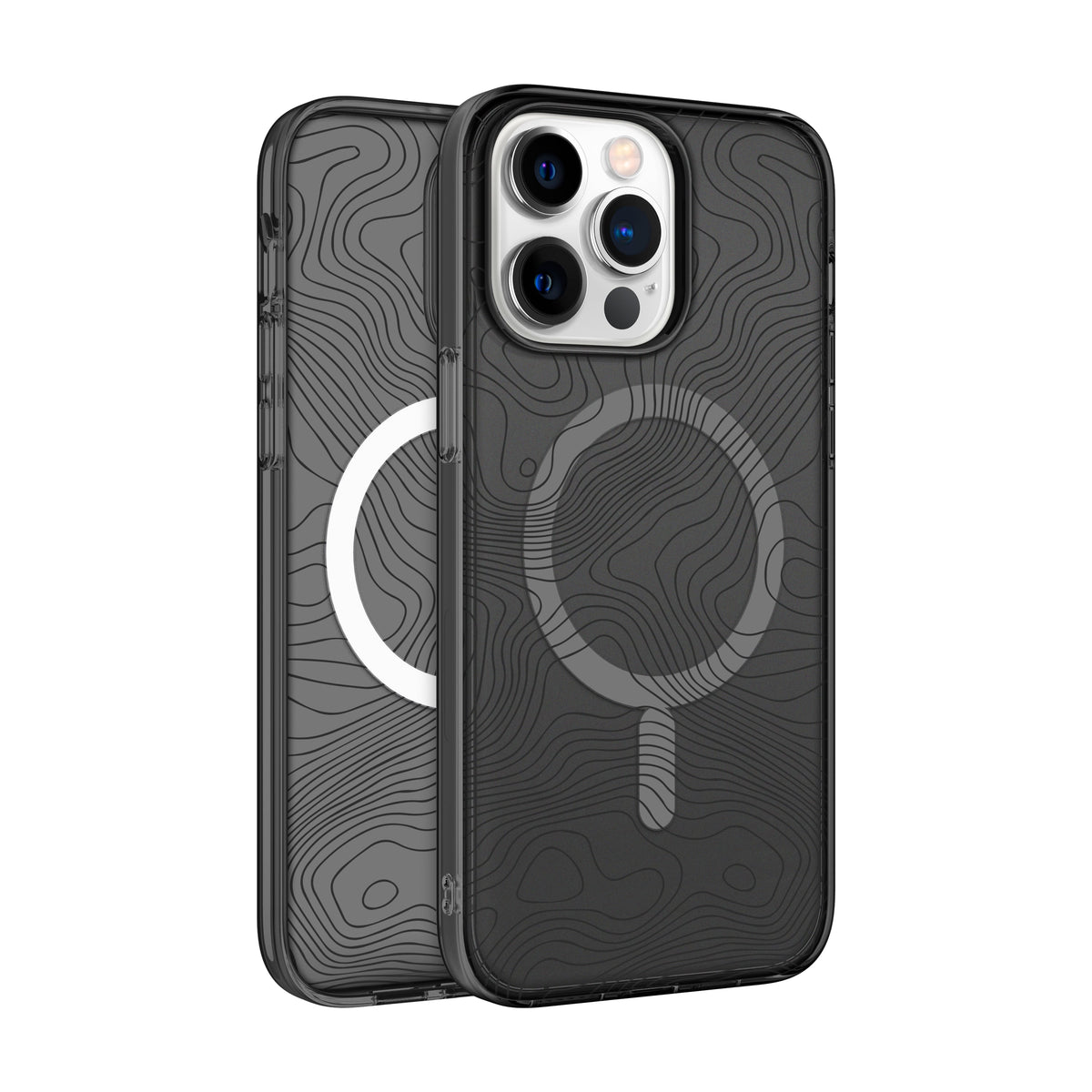 Coque MagSafe Nimbus9 Stratus pour iPhone 15 Pro Max – Topographie