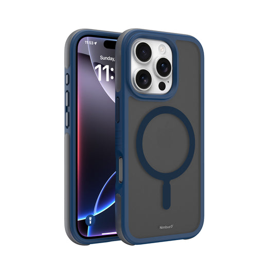 Funda MagSafe Nimbus9 Summit para iPhone 16 Pro Max - Azul hielo