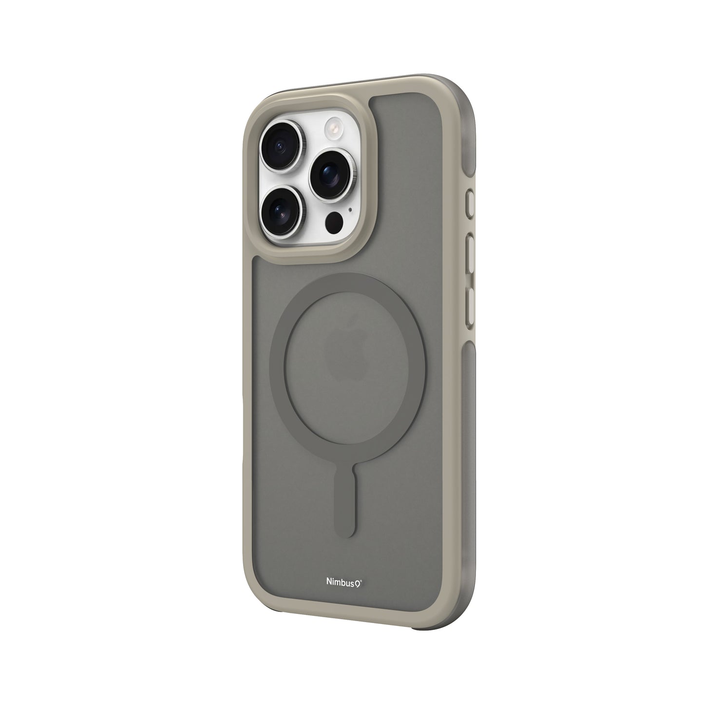 Coque MagSafe Nimbus9 Summit pour iPhone 16 Pro – Taupe givré