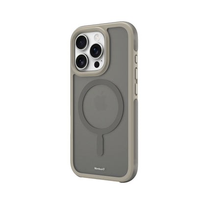 Coque MagSafe Nimbus9 Summit pour iPhone 16 Pro – Taupe givré