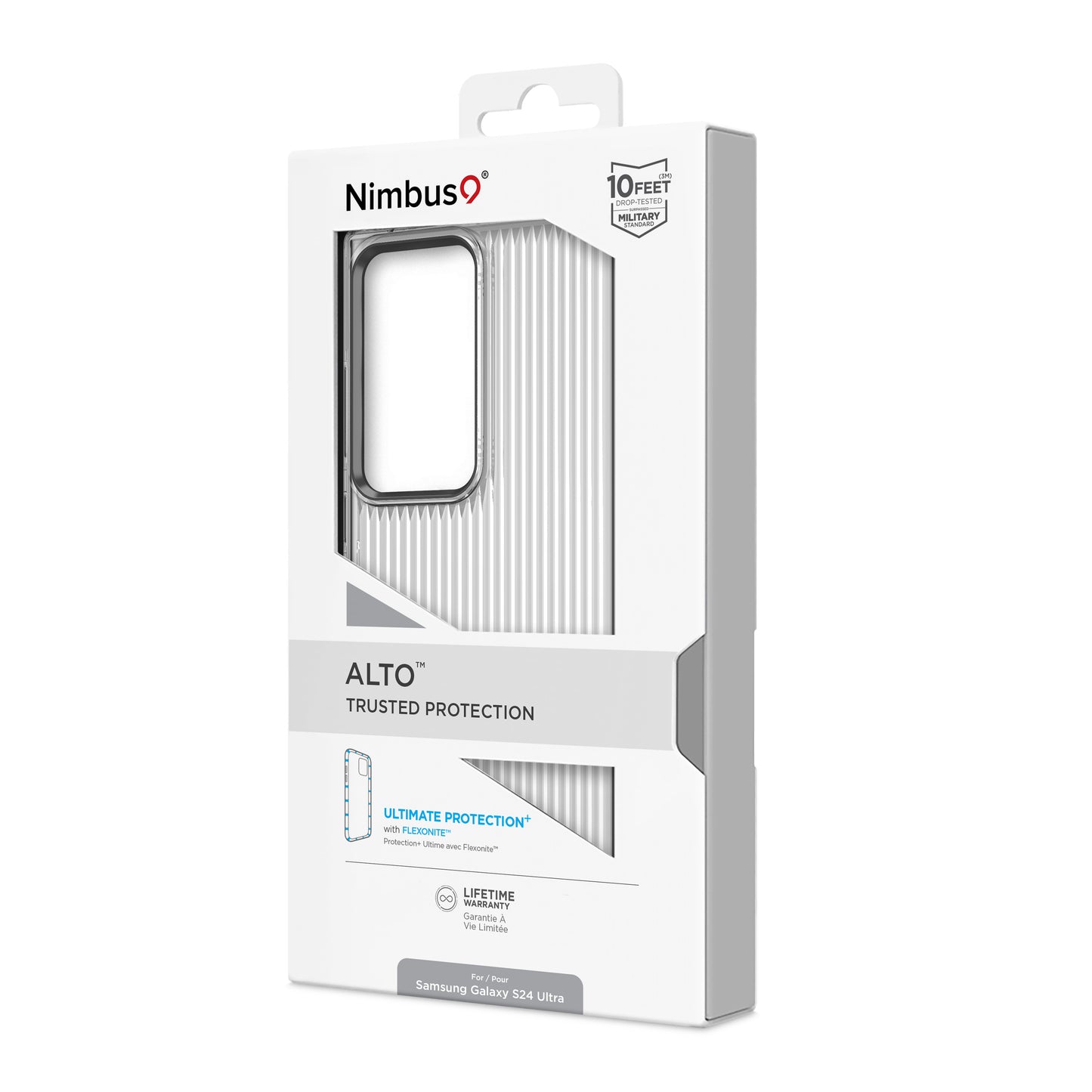 Coque Nimbus9 Alto 2 pour Galaxy S24 Ultra – Transparente