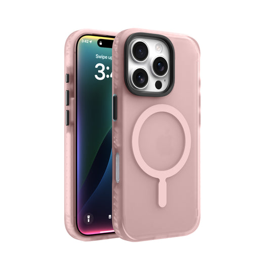 Coque MagSafe Nimbus9 Phantom 3 pour iPhone 16 Pro – Flamant rose