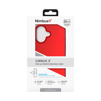 Nimbus9 Cirrus 3 iPhone 17 MagSafe Case - Crimson