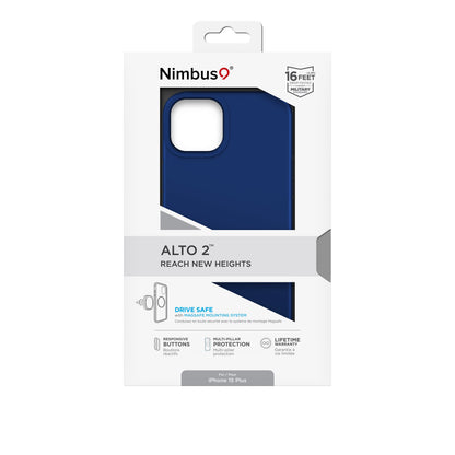 Coque iPhone 15 Plus MagSafe Nimbus9 Alto 2 – Bleue