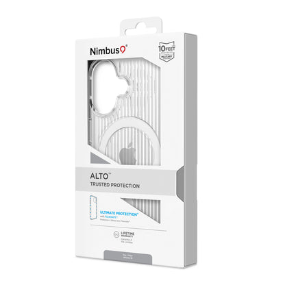 Coque MagSafe Nimbus9 Alto 2 pour iPhone 16 - Transparente