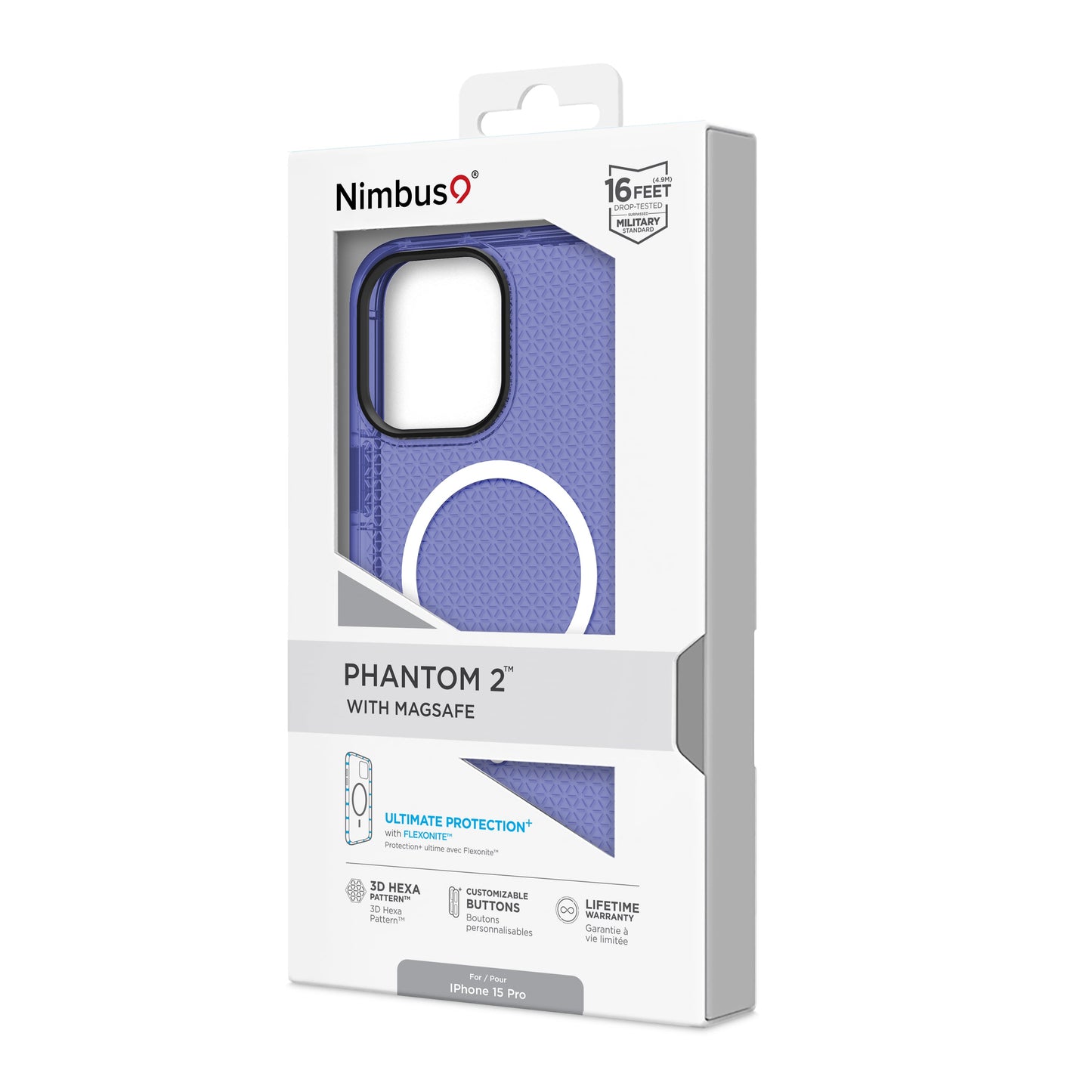 Nimbus9 Phantom 2 iPhone 15 Pro MagSafe Case