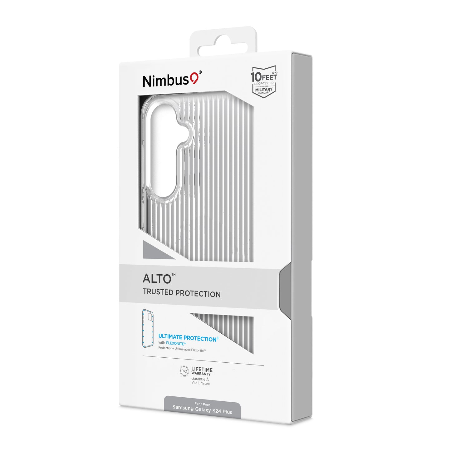 Coque Nimbus9 Alto 2 pour Galaxy S24 Plus – Transparente