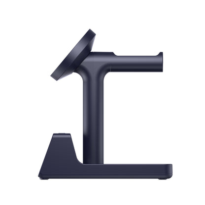 Nimbus9 Qi2 Wireless Charging Alarm Clock Stand MagSafe & Watch Compatible - Blue