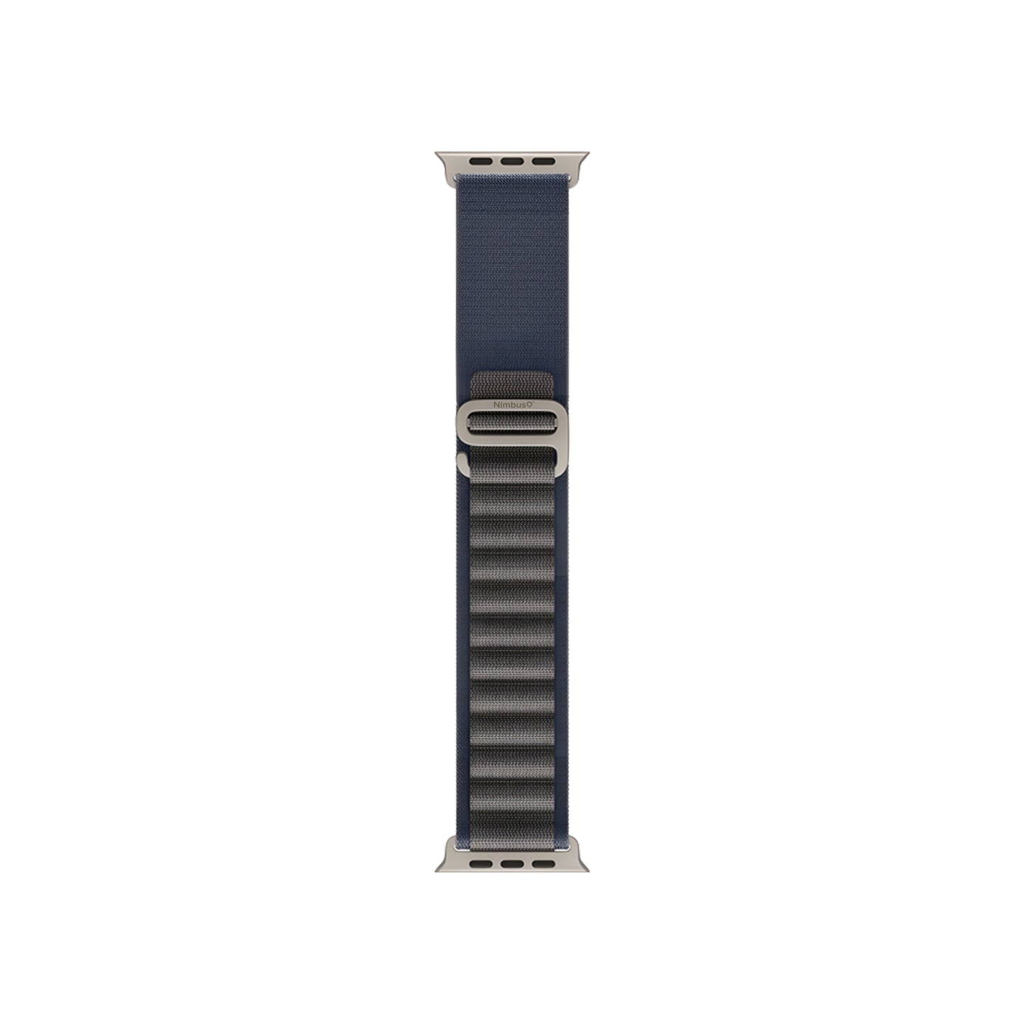 Bracelet sport en nylon Nimbus9 pour Apple Watch 45 mm – Bleu marine