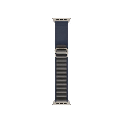 Bracelet sport en nylon Nimbus9 pour Apple Watch 45 mm – Bleu marine