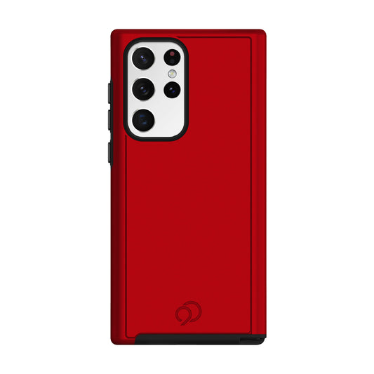 Funda Nimbus9 Cirrus 2 para Galaxy S22 Ultra - Carmesí