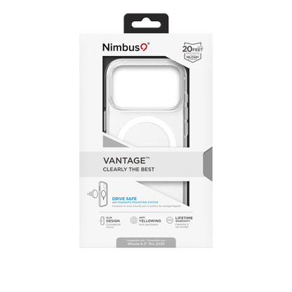 Nimbus9 Vantage iPhone 17 Pro MagSafe Case - Clear