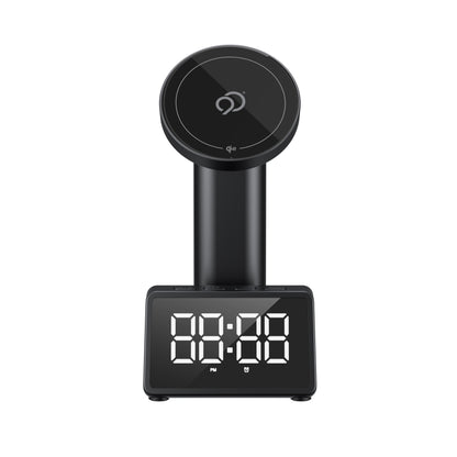 Nimbus9 Qi2 Wireless Charging Alarm Clock Stand MagSafe & Watch Compatible - Black