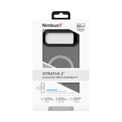 Nimbus9 Stratus 2 iPhone Air MagSafe Case with Kickstand - Smoke