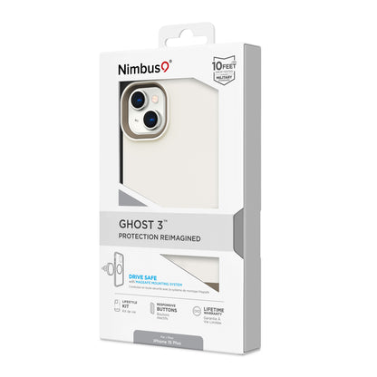 Nimbus9 Ghost 3 iPhone 15 Plus MagSafe Case - Neutral Taupe