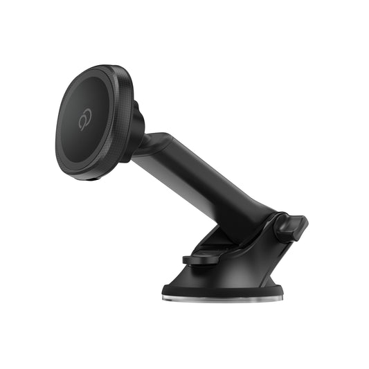 Support de téléphone magnétique à ventouse et chargement sans fil Nimbus9 – Noir