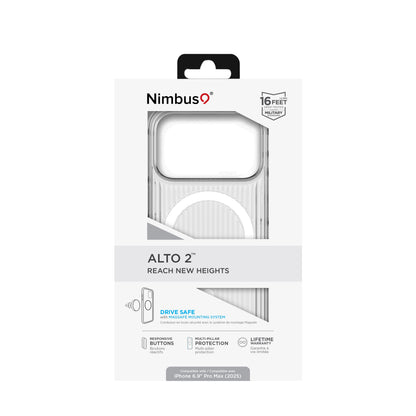 Nimbus9 Alto 2 iPhone 17 Pro Max MagSafe Case - Clear