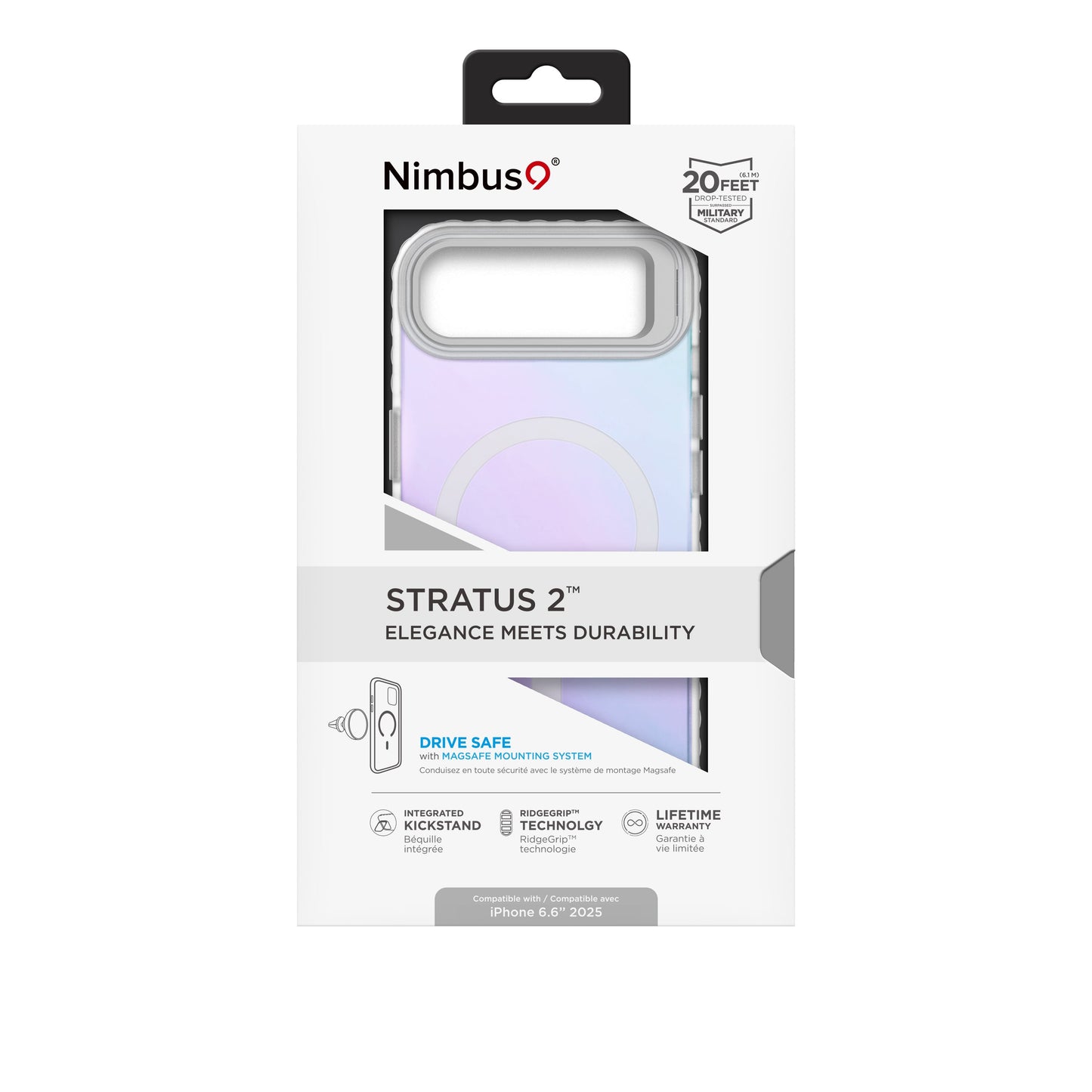 Nimbus9 Stratus 2 iPhone Air MagSafe Case with Kickstand