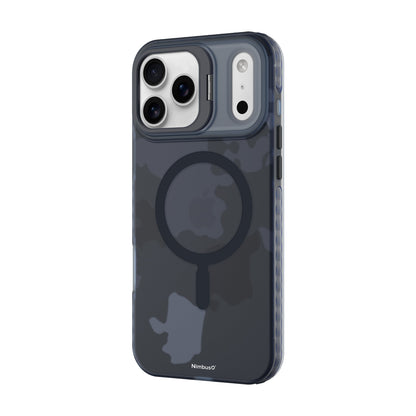 Nimbus9 Stratus 2 iPhone 17 Pro Max MagSafe Case with Kickstand - Blue Camo