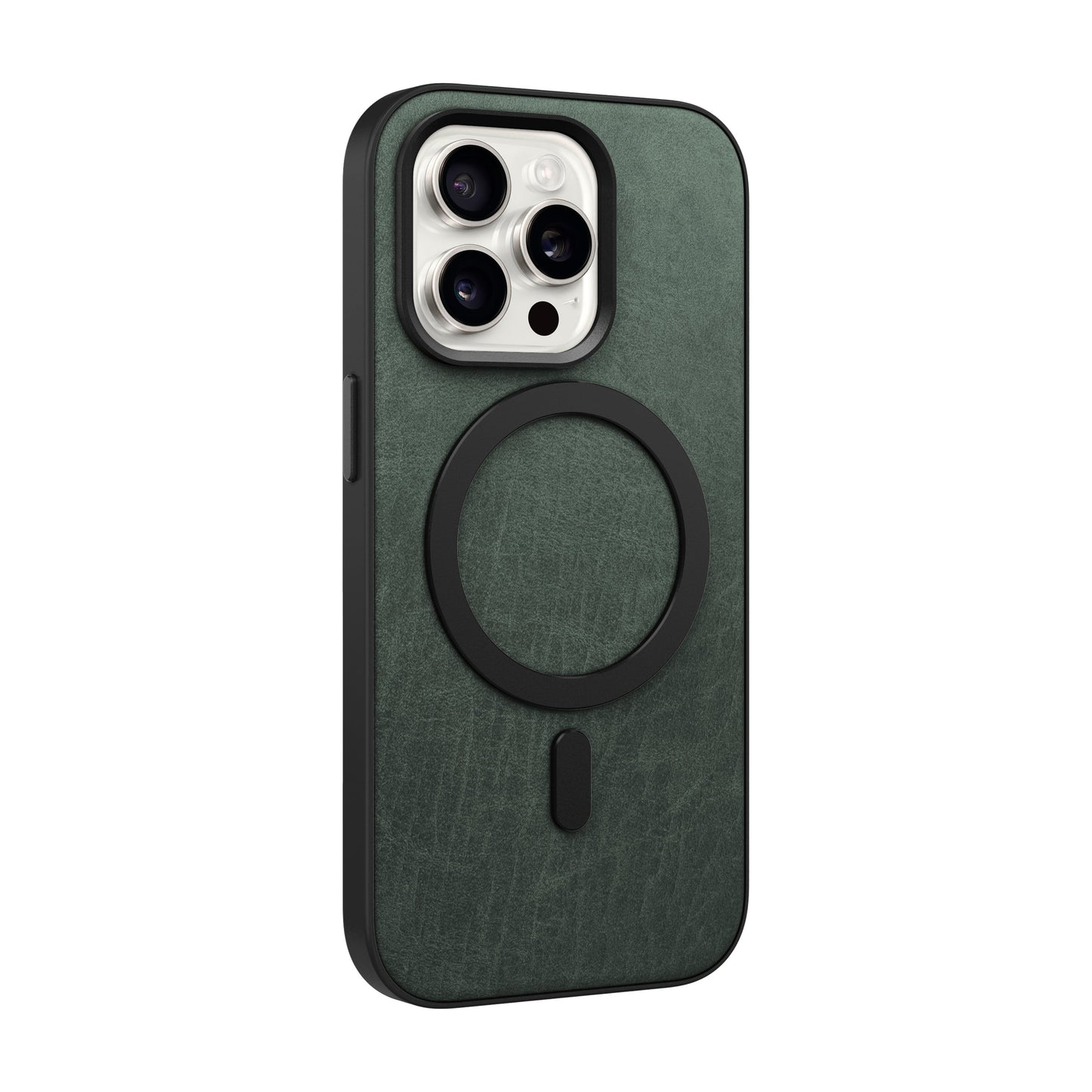 Coque MagSafe pour iPhone 15 Pro Nimbus9 Essence – Vert chasseur