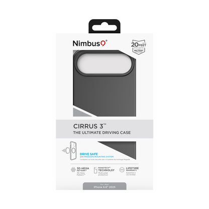 Nimbus9 Cirrus 3 iPhone Air MagSafe Case - Black