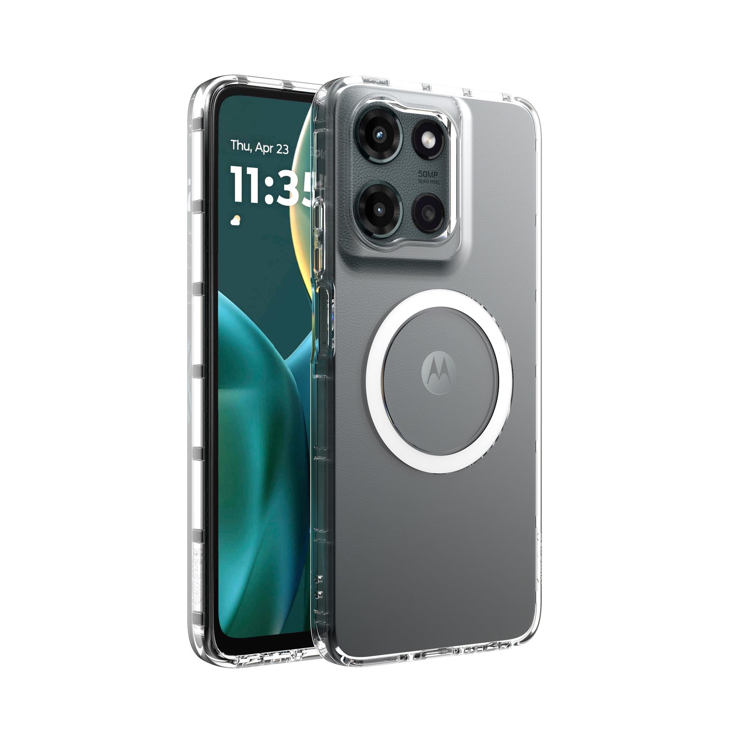 Funda Nimbus9 Alto 2 para Moto G (2025) - Transparente