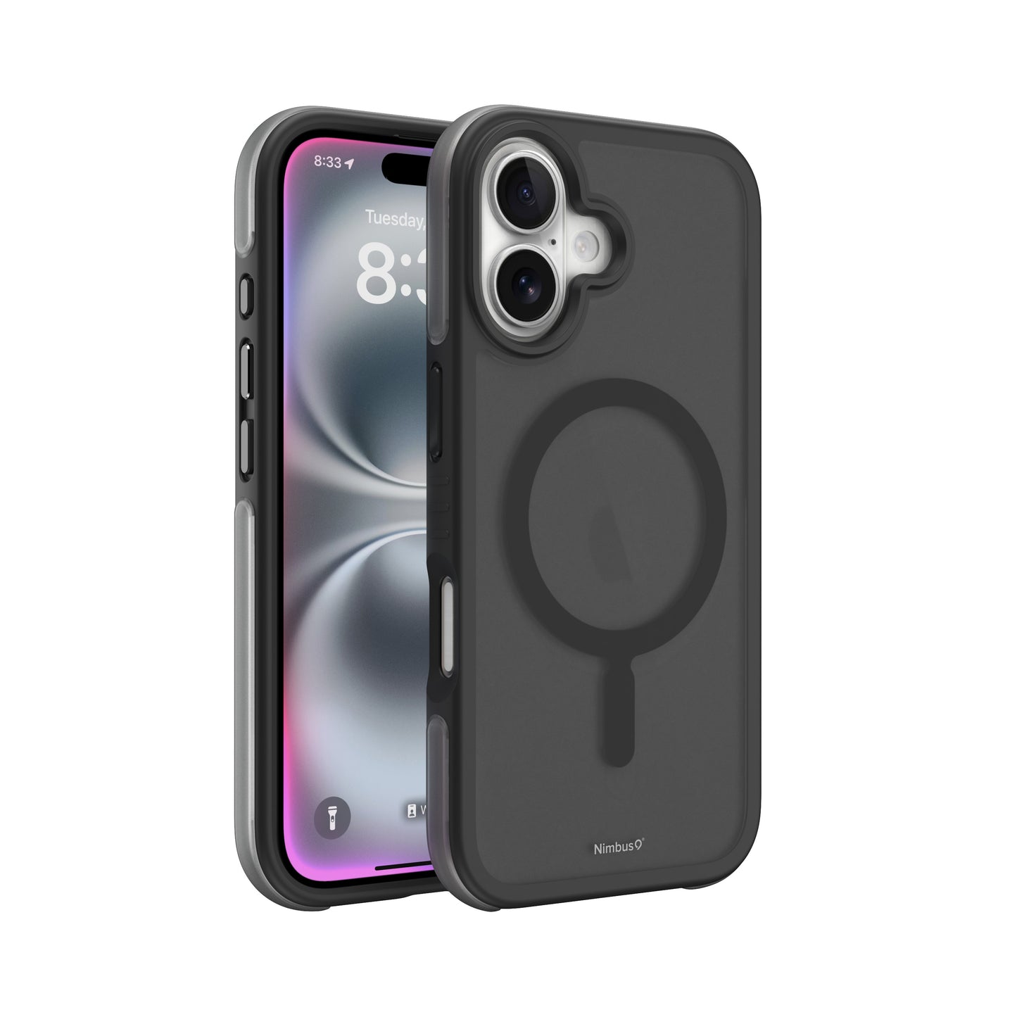 Nimbus9 Summit iPhone 16 Plus MagSafe Case - Frost Black