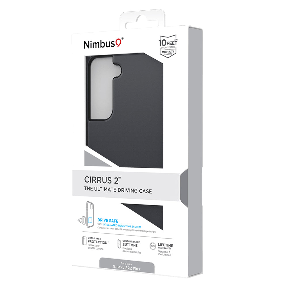 Coque Nimbus9 Cirrus 2 pour Galaxy S22 Plus – Gris métallisé