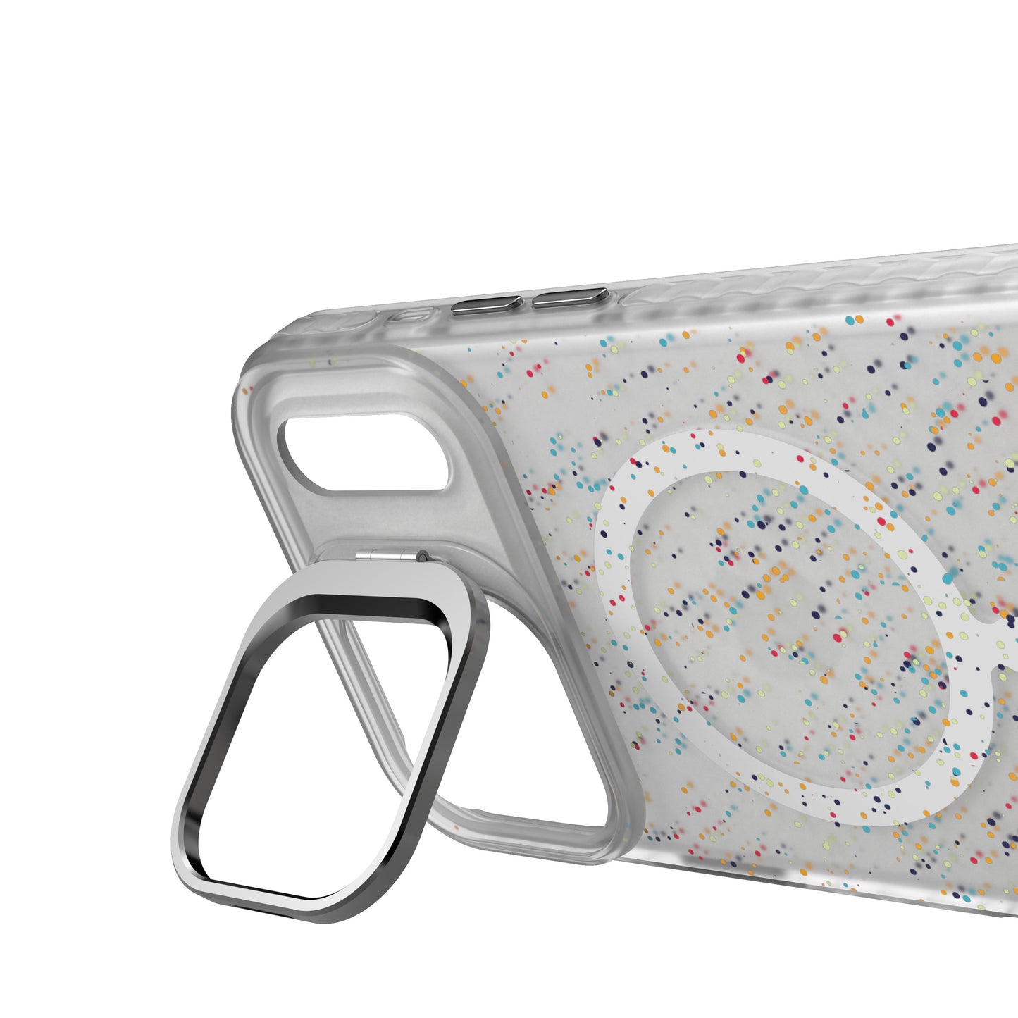 Nimbus9 Stratus 2 iPhone 17 Pro Max MagSafe Case with Kickstand - Confetti