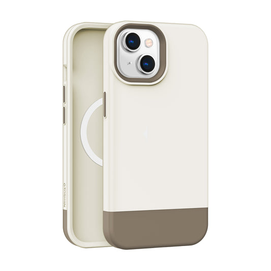 Coque MagSafe Nimbus9 Ghost 3 pour iPhone 15 – Taupe neutre
