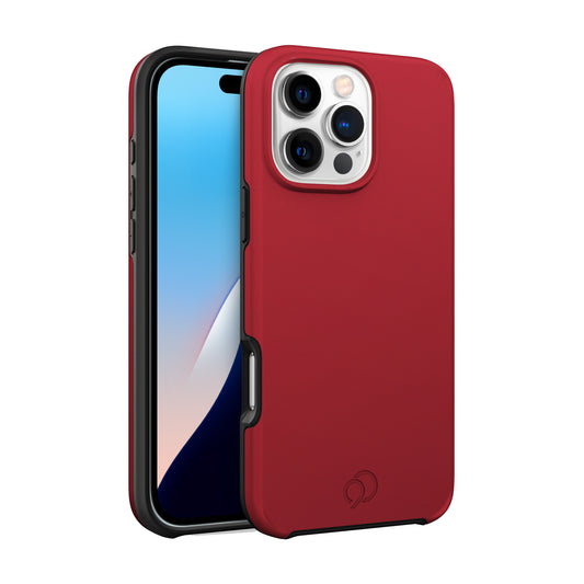 Funda MagSafe Nimbus9 Cirrus 3 para iPhone 16 Pro Max - Carmesí