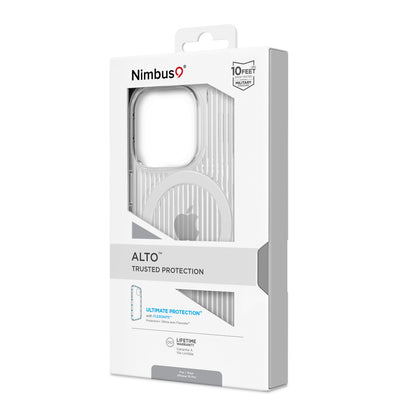 Coque MagSafe Nimbus9 Alto 2 pour iPhone 16 Pro – Transparente