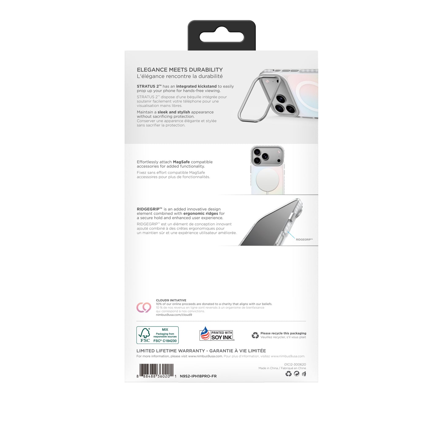 Nimbus9 Stratus 2 iPhone 18 Pro MagSafe Case