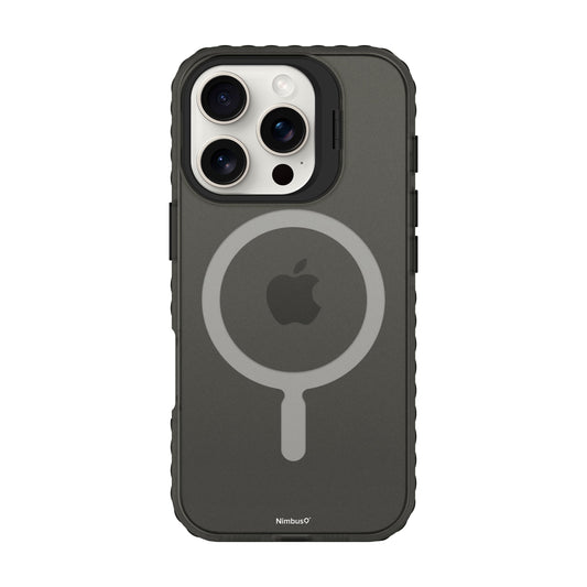 Coque MagSafe Nimbus9 Stratus 2 pour iPhone 16 Pro – Fumée