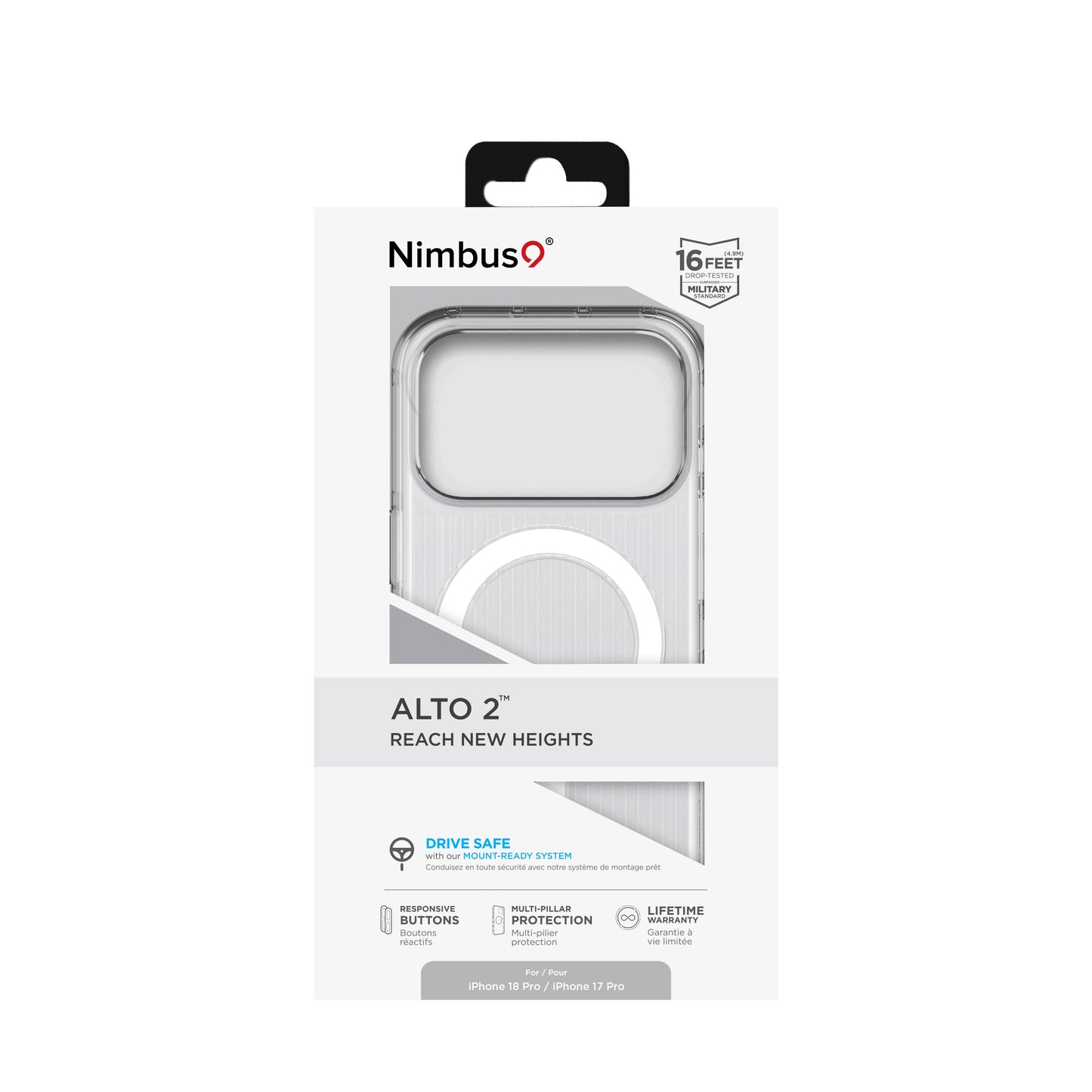 Nimbus9 Alto 2 iPhone 18 Pro MagSafe Case
