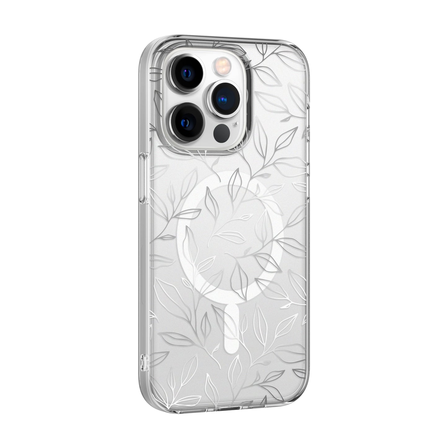 Coque MagSafe Nimbus9 Stratus pour iPhone 15 Pro – Feuilles