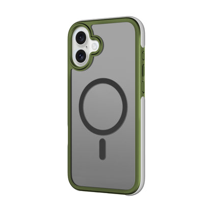 Coque MagSafe Nimbus9 Summit pour iPhone 16 Plus – Vert givré