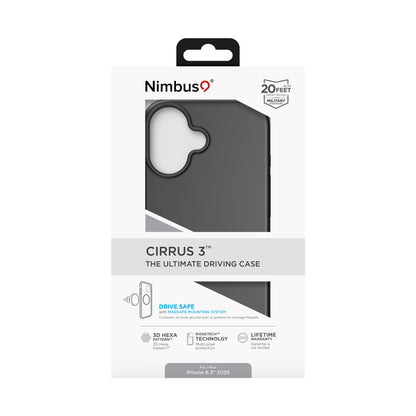 Nimbus9 Cirrus 3 iPhone 17 MagSafe Case - Black
