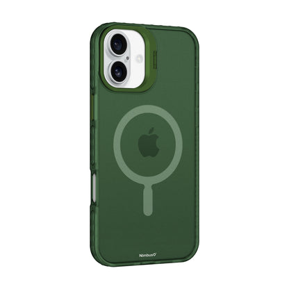 Coque MagSafe Nimbus9 Stratus 2 pour iPhone 16 Plus – Vert givré
