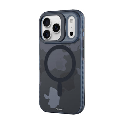 Nimbus9 Stratus 2 iPhone 17 Pro MagSafe Case with Kickstand - Blue Camo