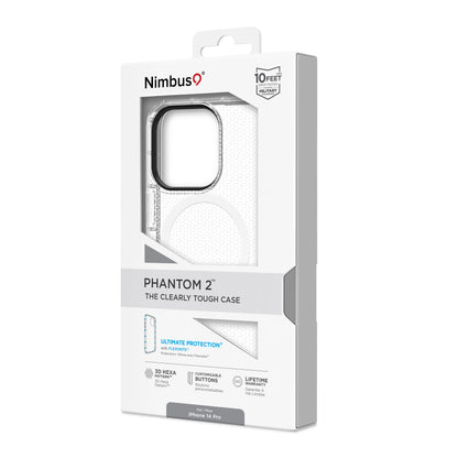Coque Nimbus9 Phantom pour iPhone 14 Pro compatible MagSafe - Transparente