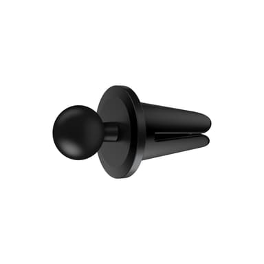 The kit's vent clip on white, its ball joint facing the camera
